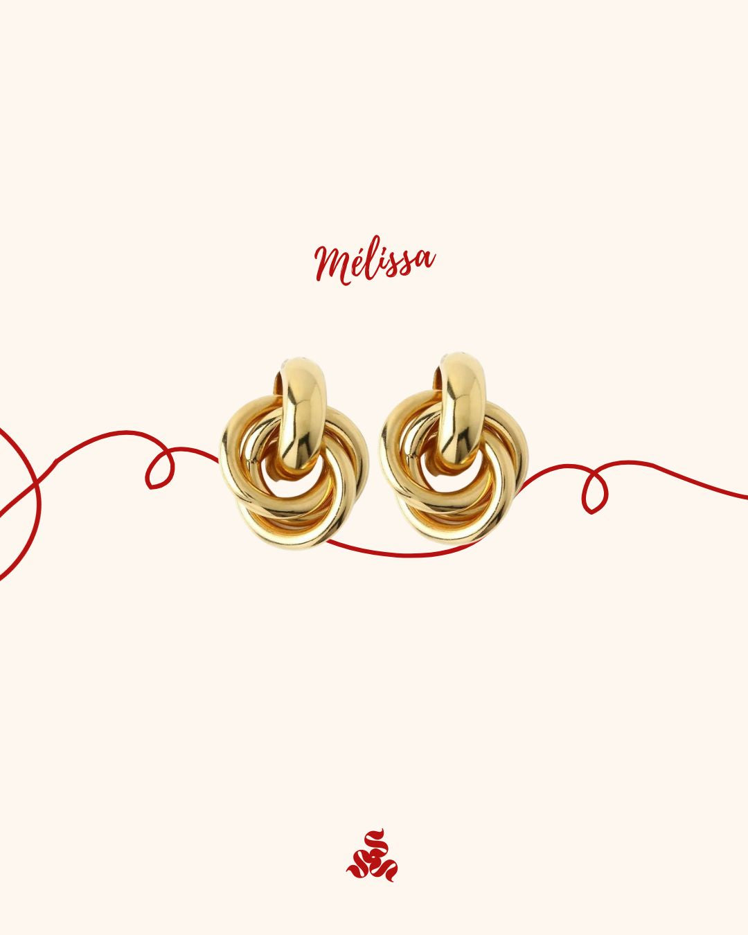 Boucles d’oreilles Mélissa 