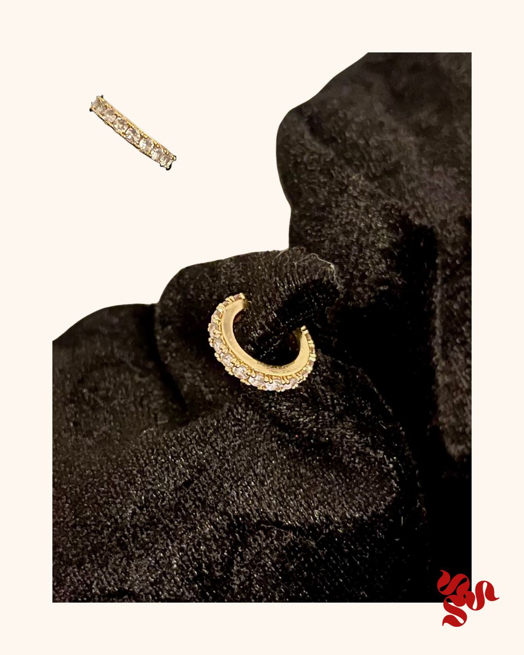 Ear Cuff Éternelle – Diamants