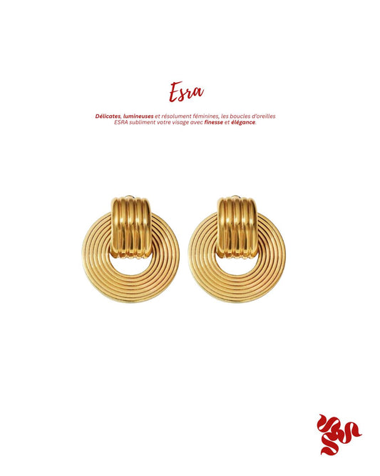 ✨ Boucles d’oreilles – ESRA ✨